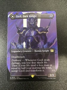 Cecil, Dark Knight (Borderless) (Surge Foil) Final Fantasy Foil 0525 NM JL - Bild 1 von 10