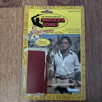 Indiana Jones Raiders Of The Lost Ark Belloq 1982 Cardback FC5 - Image 1 of 2