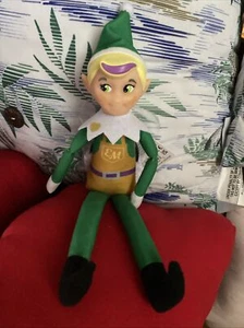 Neu Weihnachtselfe im Regal Elf Mate Spielzeug Puppe Figur grün lila blonde Haare - Bild 1 von 5