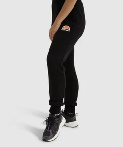 ELLESSE Queenstown Jog Sweatpants Jogger Casual Black Pockets Gym Size Small - Picture 1 of 8