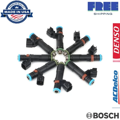 X8 NUEVOS INYECTORES DE COMBUSTIBLE SIEMENS OEM PARA 2005, 2006 Lincoln Navigator 5,4 L V8 Foto 1 de 4