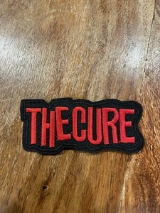 The Cure Patch Black Embroidered Iron On / Sew On Music Band Patch Brand New - Picture 1 of 6