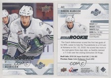 2018-19 Upper Deck CHL Star Rookies Simon Kubicek #321