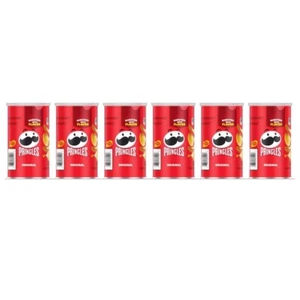6x Pringles Potato Crisps Chips, Original, 2.3oz (6 Count) - Picture 1 of 5