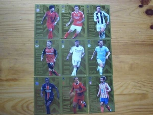 MATCH ATTAX EXTRA 2024/2025 SET 9 CARD GOLD EDGE MBAPPE,DEMBELE,DI MARIA,SILVA. - Zdjęcie 1 z 1