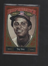 TONY PEREZ 2013 PANINI COOPERSTOWN ORANGE CRYSTAL CARD #91    /325