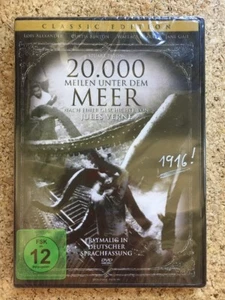 20000 Meilen unter dem Meer, DVD, Jules Vernes, Kapitän Nemo, Nautilus, NEU&OVP - Bild 1 von 3