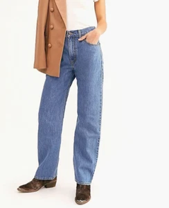 vintage 26501 LEVIS 501 JEANS W24 L29 size 4-6 Ribcage womens ladies High waist - Picture 1 of 18