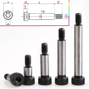 Shoulder Screws Allen Bolt Thread Socket Head High Tensile 12.9 ¢6- ¢20 Steel - Picture 1 of 5