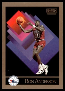 1990-91 SkyBox #210 Ron Anderson Philadelphia 76ers - Picture 1 of 2