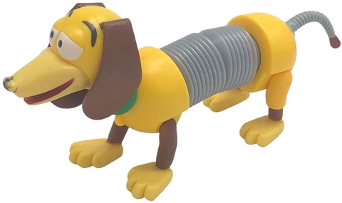 Mattel Disney Pixar Toy Story Slinky Dog Action Figure w Plastic Pop Body 2017 Cover