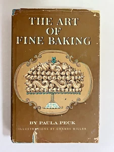 Vintage The Art Of Fine Baking Paula Peck Kochbuch 1961 Hardcover Schutzumschlag - Bild 1 von 8