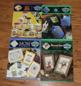 Set of 4 Great Big Graphs Cross Stitch Booklets. New - Picture 1 of 4