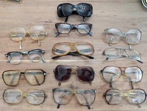 Konvolut 13 Vintage 70 80er Brillen Gläser Piloten Safilo Dior Coach - Bild 1 von 7
