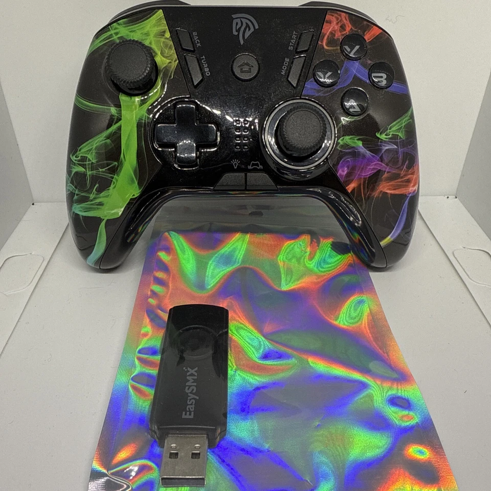 EasySMX Wireless Game Joystick Controller, 2.4G Wireless Gamepad Joystick PC - Image 1 of 4