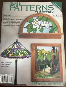 Glass Patterns Quarterly Spring 1991, Vol. 7, No. 1- includes patterns - Picture 1 of 11
