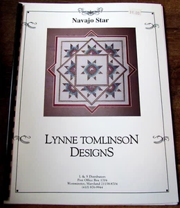 Lynne Tomlinson Designs "NAVAJO STAR" Needlework Booklet - Picture 1 of 3