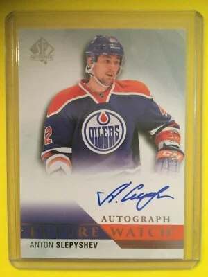 ANTON SLEPYSHEV RC 2015-16 UD SPA Future Watch Autograph #271  #/999 CSKA MOSCOW - Image 1 of 2