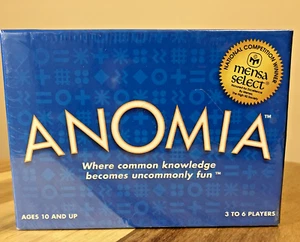 Anomia Card Game 3-6 Players Ages 10 and Up Mensa Select Fast Paced Word Recall - Picture 1 of 4