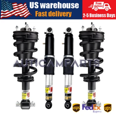 Amortiguadores de aire delanteros y traseros puntales paseo magnético para 07-14 Cadillac Escalade GMC Yukon Foto 1 de 4