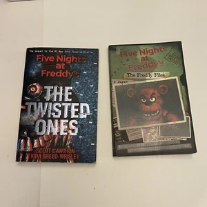 Five Nights At Freddy’s Book Lot “The Twisted Ones” and “The Freddy Files” - Picture 1 of 11
