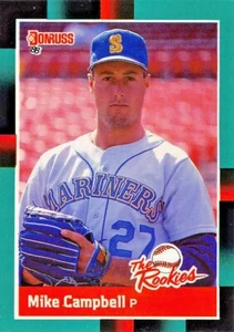 Donruss The Rookies #2 1988 Mike Campbell - Imagen 1 de 2
