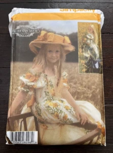Simplicity 4980 Country Mouse Girls Dress Princess Dress-up Costume 5-8 UC - Picture 1 of 4