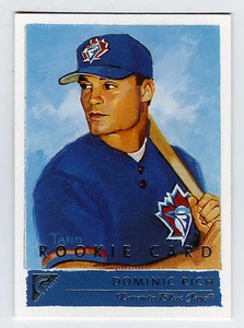 2001 Topps Gallery #140 Dominic Rich Toronto Blue Jays SP RC BV$3 - Picture 1 of 1