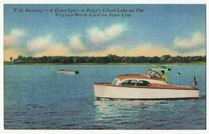 Boating at Bugg's Island Lake on the Virginia - North Carolina State Line - Picture 1 of 2