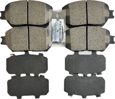 Toyota Genuine Parts 04465AZ010 Ceramic Brake Pad Kit 2002 - 2006 Camry (New) - Image 1 of 4