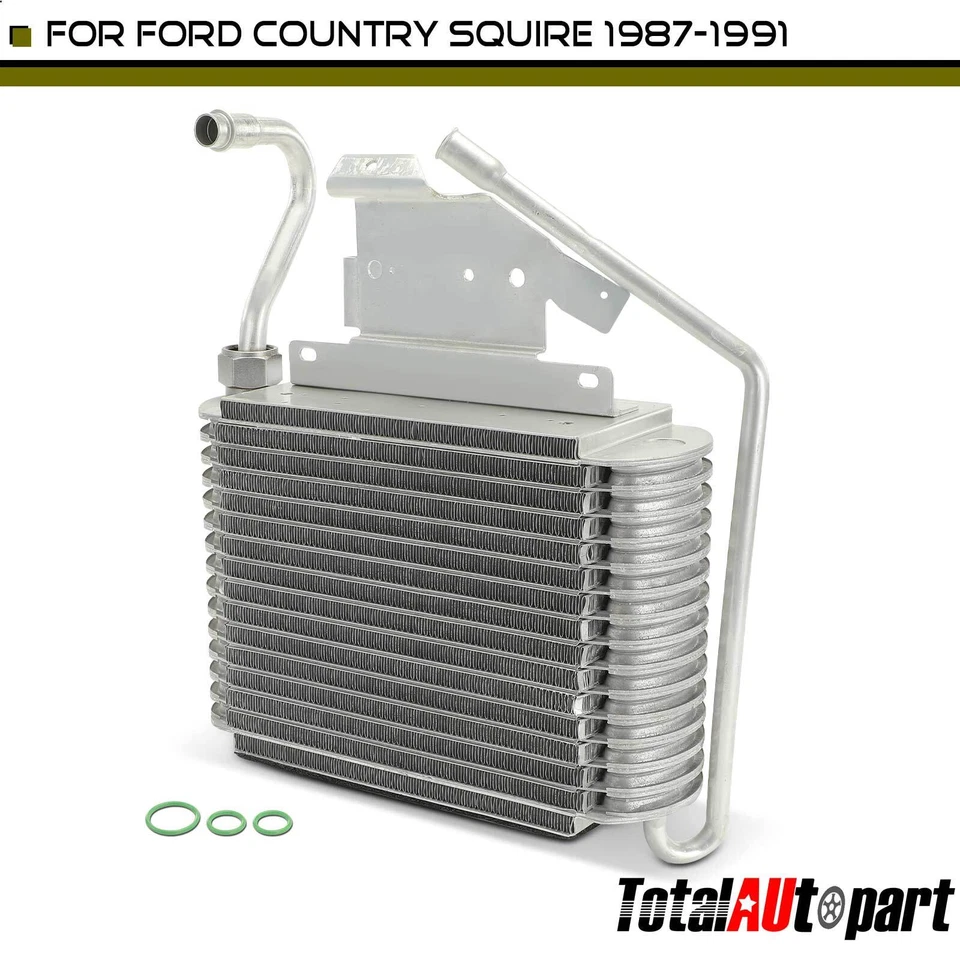 Núcleo evaporador de aire acondicionado de aluminio para Ford Country Squire 87-91 Lincoln Mercury Foto 1 de 4