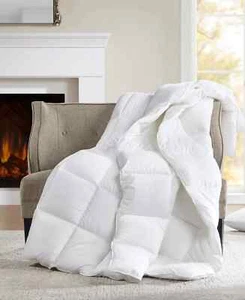 CROSCILL Signature Dobby Cotton Down Alternative Comforter size full/queen NIB - Picture 1 of 4
