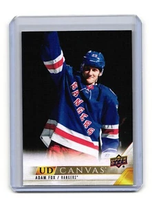 2022-23 Upper Deck UD Canvas #C53 Adam Fox SK#YP1419 - Bild 1 von 2