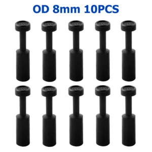 8mm Pneumatic Plug Stopper End Cap Push to Connect Fitting Air Line 10PCS - Picture 1 of 8