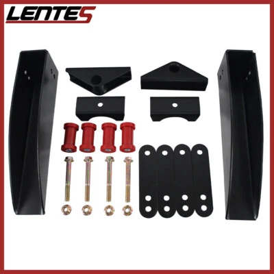 Rear Leaf Spring Relocation Bracket Kit For 1955-57 Chevy Bel Air Belair 150 210 Foto 1 de 4