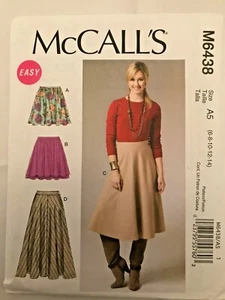McCalls M6438 Skirt Pattern Uncut - Picture 1 of 2