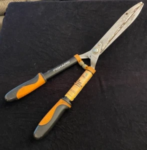 Fiskars Power Lever Hedge Shears w Soft Grip Handle 8" Blade #9181 - Picture 1 of 2