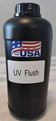 SUPPLY FROM USA SFC 1000ml Flush Head Cleaner LED UV curable ink cleaning solution Epson DX lt