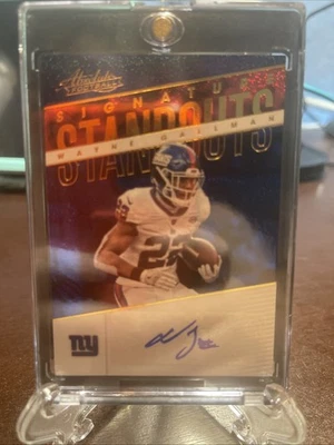 2018 Panini Absolute - Signature Standouts Wayne Gallman #SS-WG (AU) - Image 1 of 2