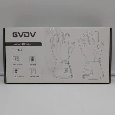 GVDV Heated Camouflage Gloves Model HC-170 Hunting Hiking Fishing Camping Size L - Image 1 of 4