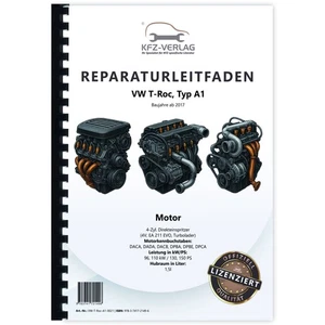 VW T-Roc Typ A1 ab 2017 4-Zyl. 1,5l Benzinmotor 130-150 PS Reparaturanleitung - Bild 1 von 9
