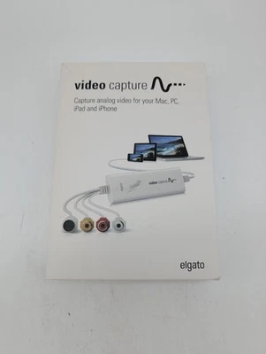 Elgato USB Video Capture Device Convert Analog Video to Digital Format Win/Mac - Image 1 of 3