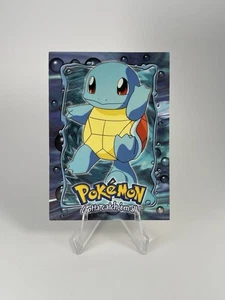 Pokémon TCG - Squirtle #07 Non-Holo - Black Logo - Topps TV Series 1 - NM Card - Picture 1 of 4