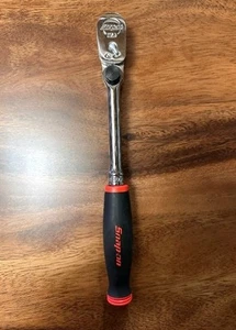 *NEW* NEW Snap On FH80MP 3/8" Multi-Position Ratchet RED Soft Grip FREE SHIP - Picture 1 of 8