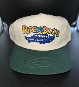 Nuevo de Lote Antiguo Años 90 De Colección RIDE THE DUCKS DUCK BOAT Gorra Snapback Branson Missouri - Imagen 1 de 5