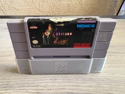 Phalanx (Super Nintendo SNES, 1992) Tested Working - Image 1 of 4