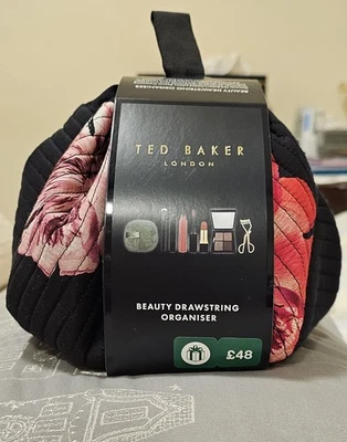 Ted Baker Beauty organizer con coulisse - set regalo trucco (prezzo consigliato £ 48) - nuovo! - Immagine 1 di 4