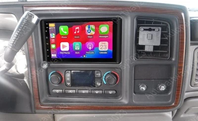 Radio estéreo para automóvil Cadillac Escalade 2003-2006 7" Android 15 Carplay navegación GPS Foto 1 de 4