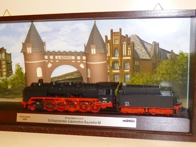 Märklin HO: 37816 Borsig Edition 2 of 5 Steam Locomotive BR 50 163 MFX-Plus Sound, Good - Image 1 of 4