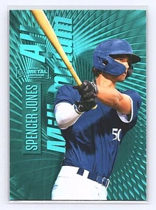 2023 SkyBox Metal Universe Champions #146 Spencer Jones Aqua - Picture 1 of 2
